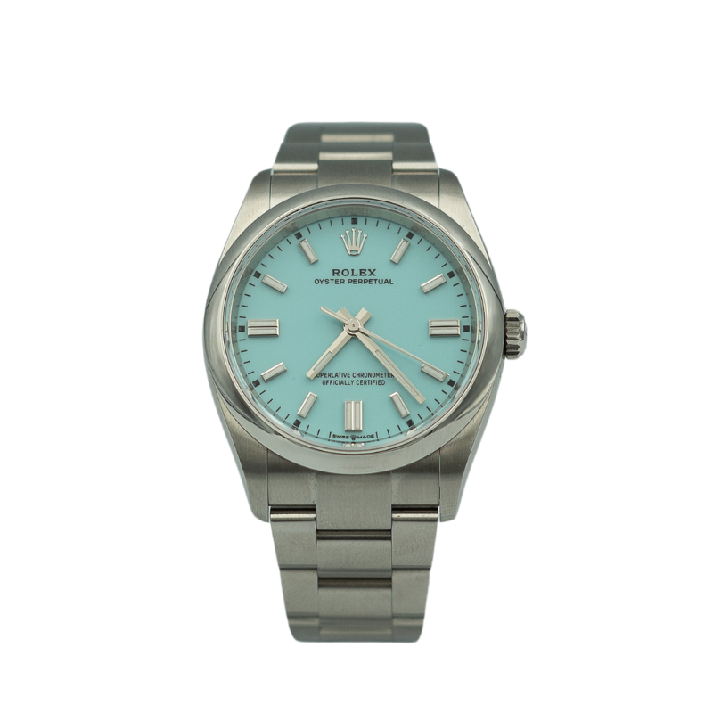 Rolex 126000 Oyster Perpetual 'Tiffany' - 2023 Full Set