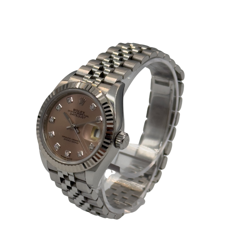 Rolex 279174 Datejust 28mm Pink Diamond Dial