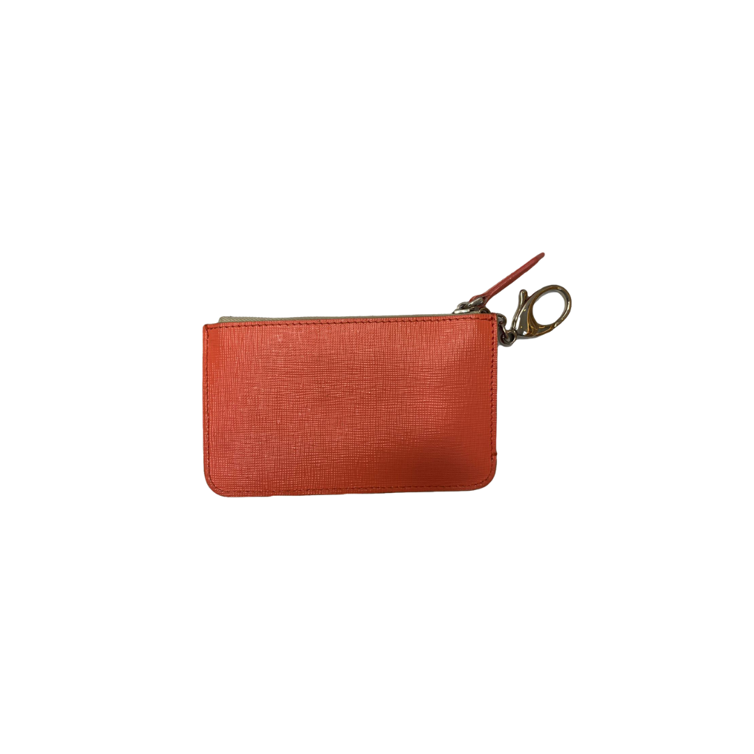 Fendi - MULTICOLOUR MONSTER VITELLO ELITE LEATHER KEY RING POUCH