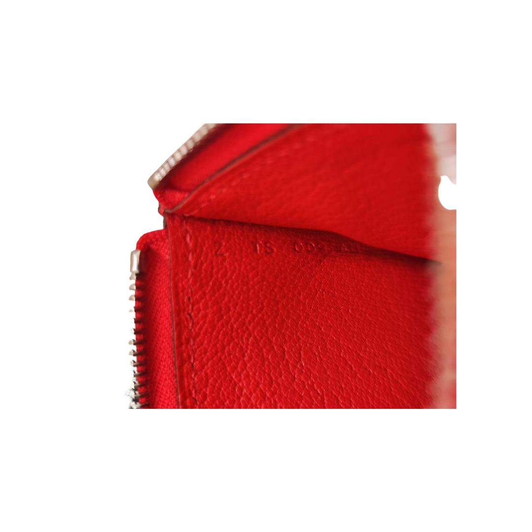 Hermès - RED EVERCOLOUR STRAP CARD HOLDER