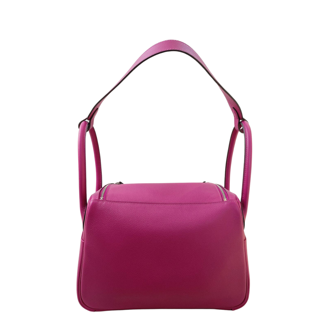 Hermès - ROSE POURPRE EVERCOLOR LINDY 26 BAG