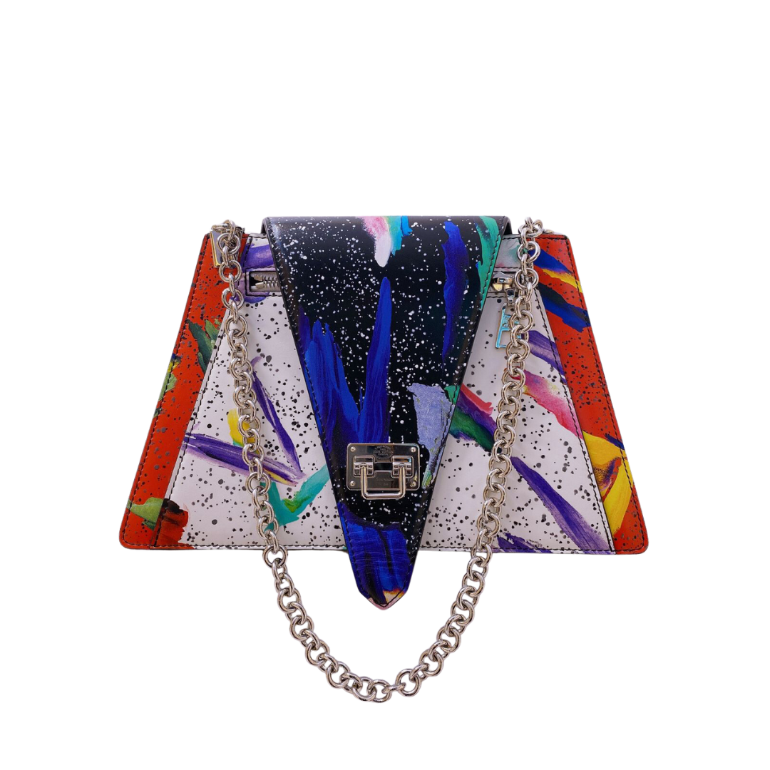 LOUIS VUITTON - TRAPEZE SPLASH MULTICOLOR SHOULDER