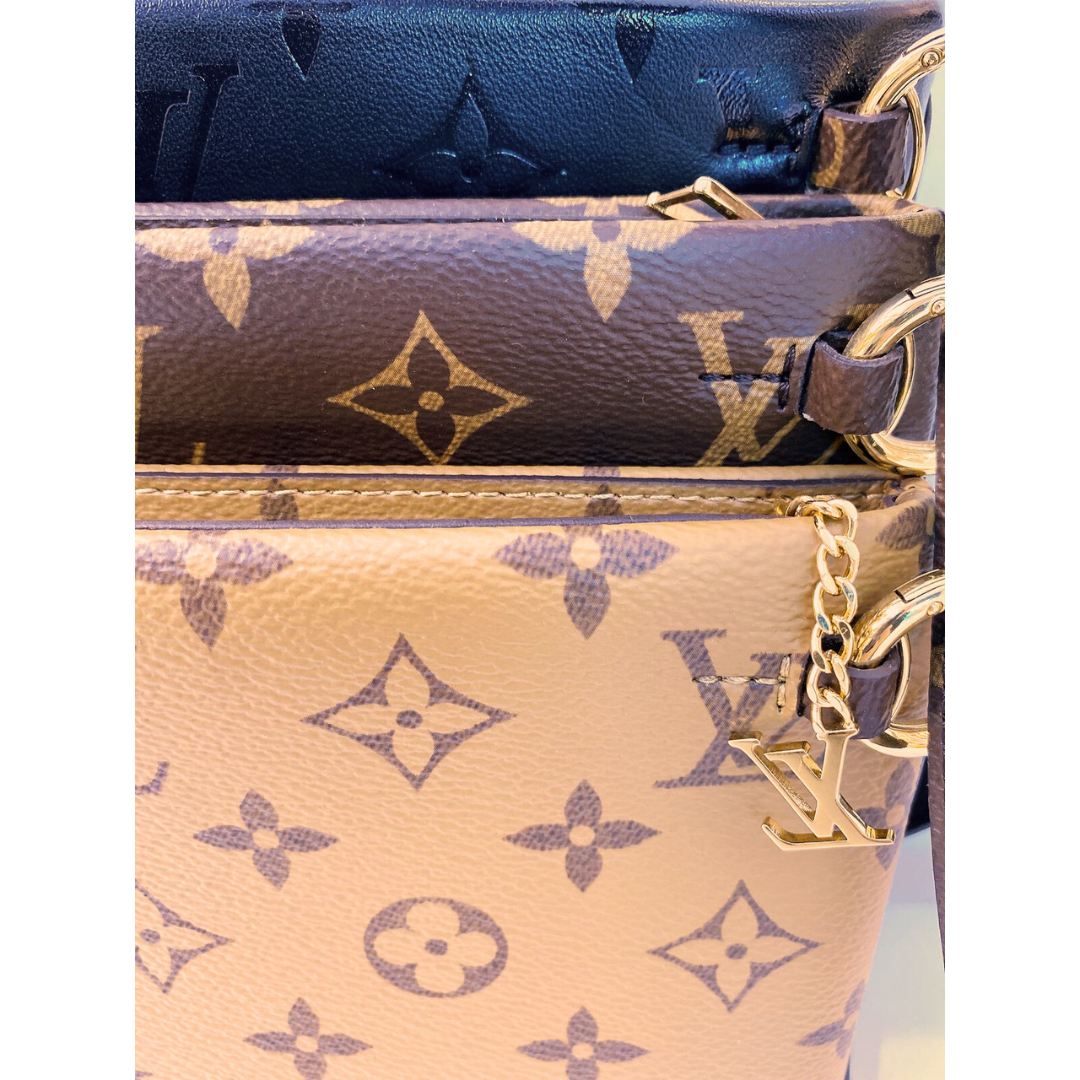 LOUIS VUITTON - REVERSE MONOGRAM CANVAS LV3 POUCH