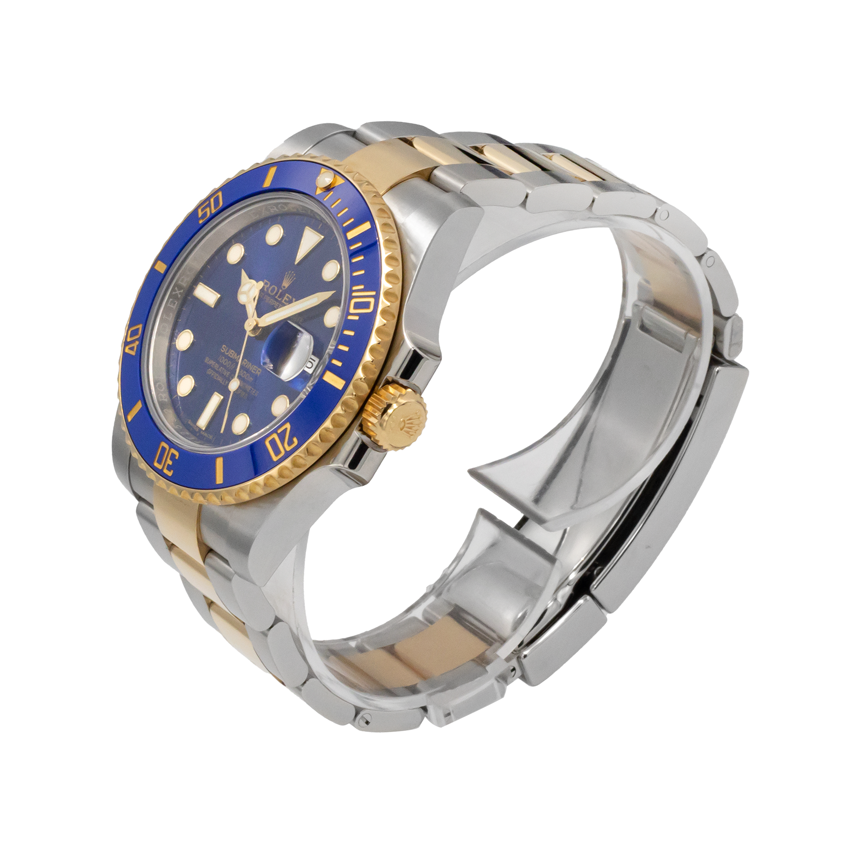 Rolex 116613LB Submariner 'Bluesy' - 2017 Full Set