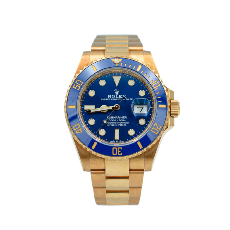 ROLEX 126618LB SUBMARINER BLUESY - FULL GOLD