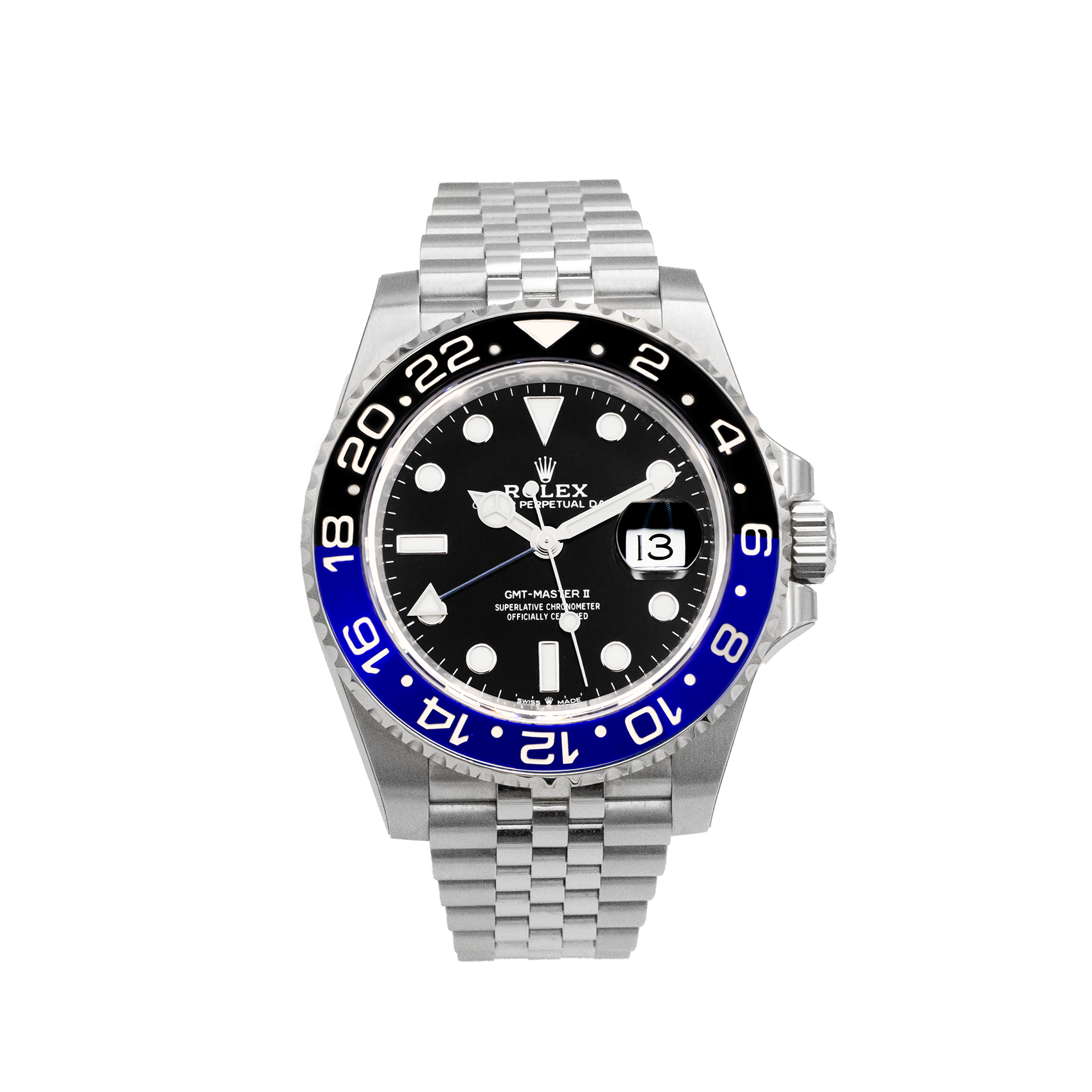 Rolex GMT Master II 'Batgirl' 126710BLNR - 2019 Full Set