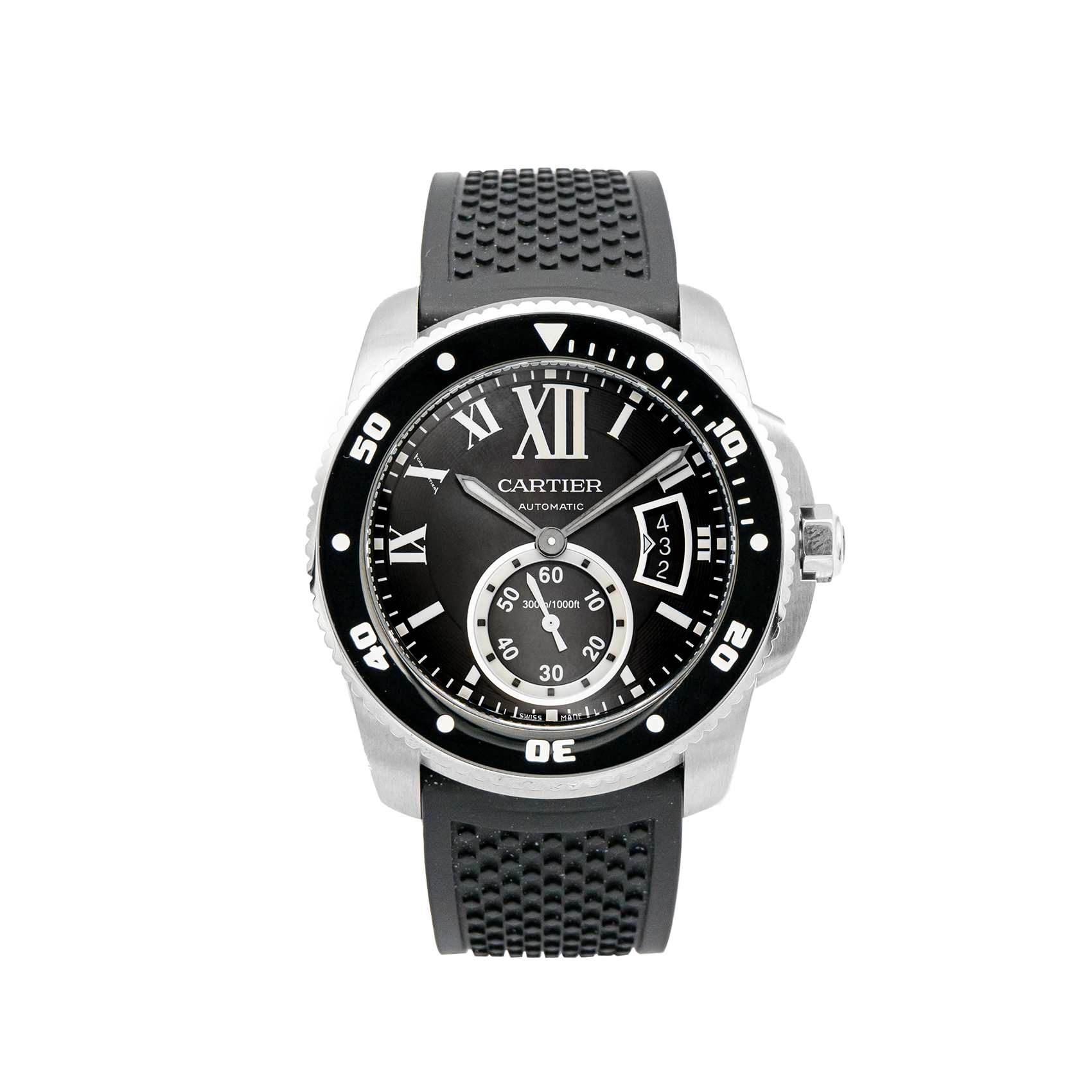 Cartier Calibre de Cartier Diver - W7100056 -Full Set